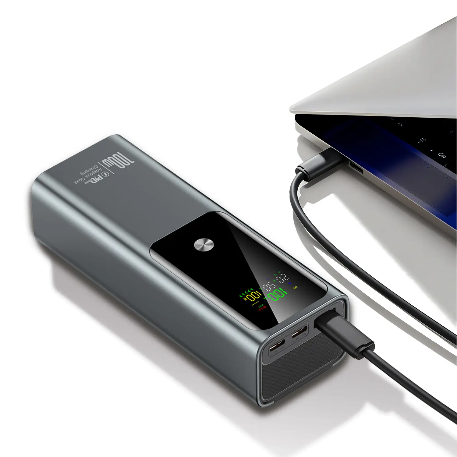 ELFEYE 20,000mAh Power Bank，Laptop Portable Charger PD QC Fast Charging 3-Output Battery Pack Travel Charger for Laptop MacBook iPad Tablet Steam Deck iPhone Samsung etc （100W ）