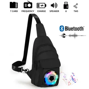 Bluetooth Music Soccer Backpack – Built for Football Nights, Built-In Speaker, Big Capacity & Phone Charging