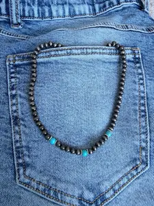 Cowgirl Chrome Single Strand Necklace