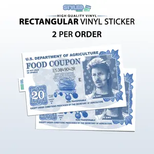 funny joe dirt food coupon rectangle vinyl sticker funny joe dirt food coupon rectangle vinyl sticker