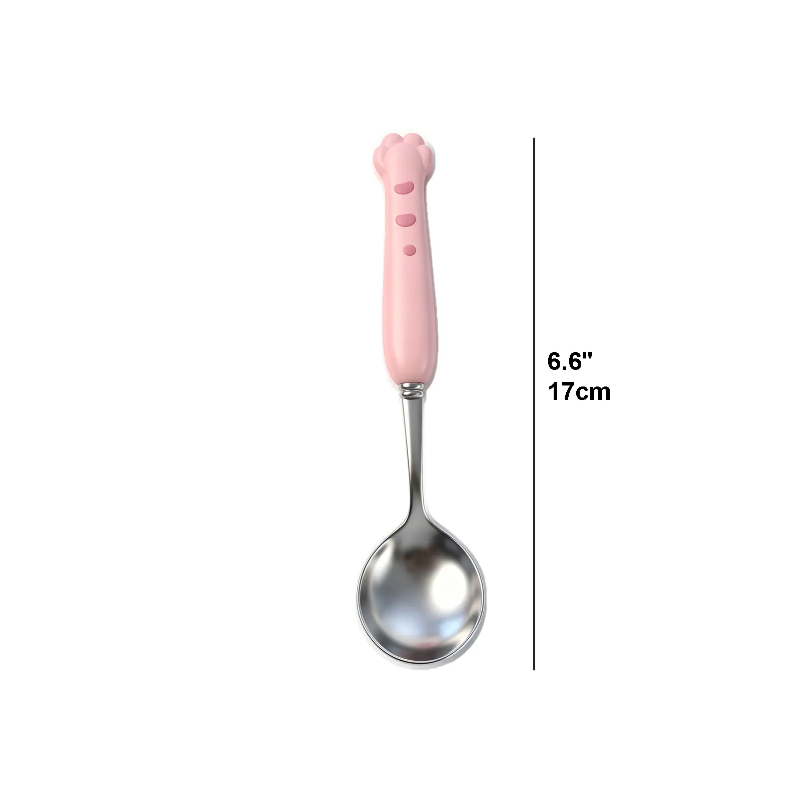 Paw Ceramic Spoon-Pink