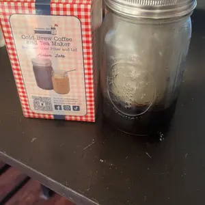 Cold Brew Coffee & Tea Maker Stainless Steel Filter With Lid for Mason Jars