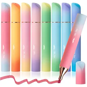 - Glitter Highlighters, 8 Pack, Sunshine Colors, Chisel Tip Glitter Highlighter Markers for Journaling, Notes, Planners & Creative Highlighting