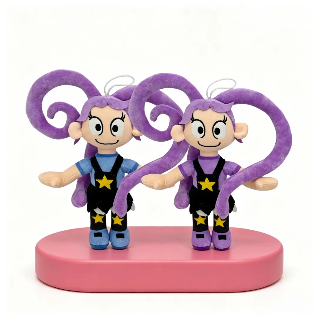Poppy Playtime Lily loves plush stuffed dolls with hair accessories, cute girly gifts,plushies,Soft Squishy Companion