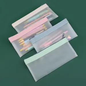 1pc Pencil Case, Stationery Storage Bag, Student Exam Pencil Case - Organize Your Office Supplies, Art Supplies & Cosmetics with This Multifunctional Pencil Case Zipper Pouch