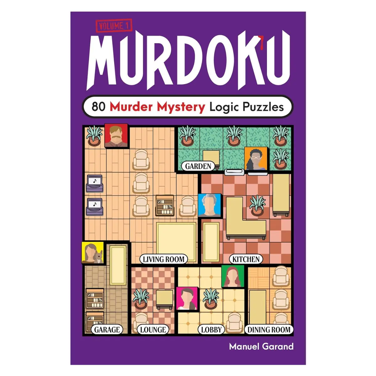 Murdoku: 80 Murder Mystery Logic Puzzles | Crime Mystery Puzzle Book for Adults