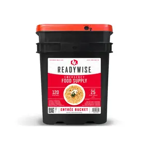 ReadyWise 120 Serving Entree Grab and Go Bucket Food Survival Kit