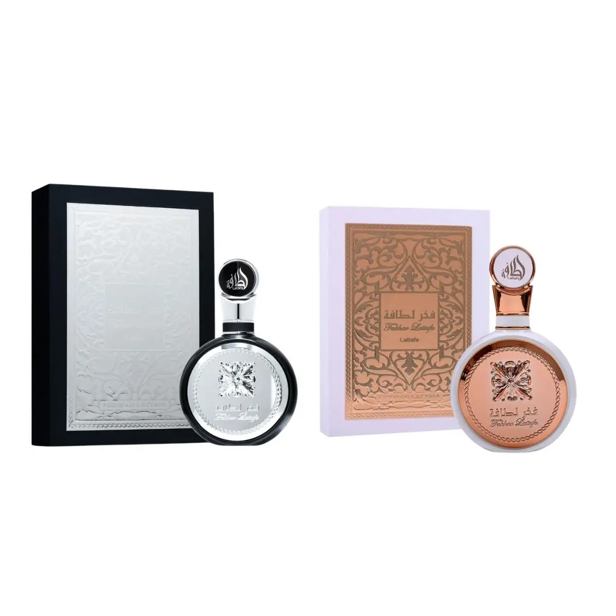 Lattafa Perfumes Fakhar Eau de Parfum Spray Bundle - 3.4 Ounce Long Lasting Fragrance for Men & Women