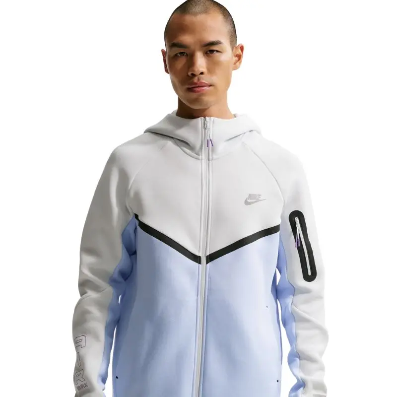 Men's Nike Tech Fleece Full-Zip Windrunner Zip Front Jacket, Sports Outerwear for Athletic Activities
