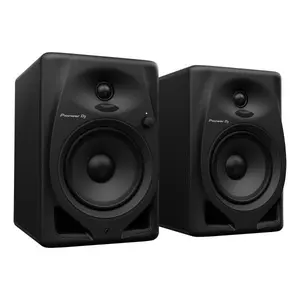 Pioneer DM-50D Studio Monitors - Black Design, Dual Speakers, Ideal for Home or Studio Use
