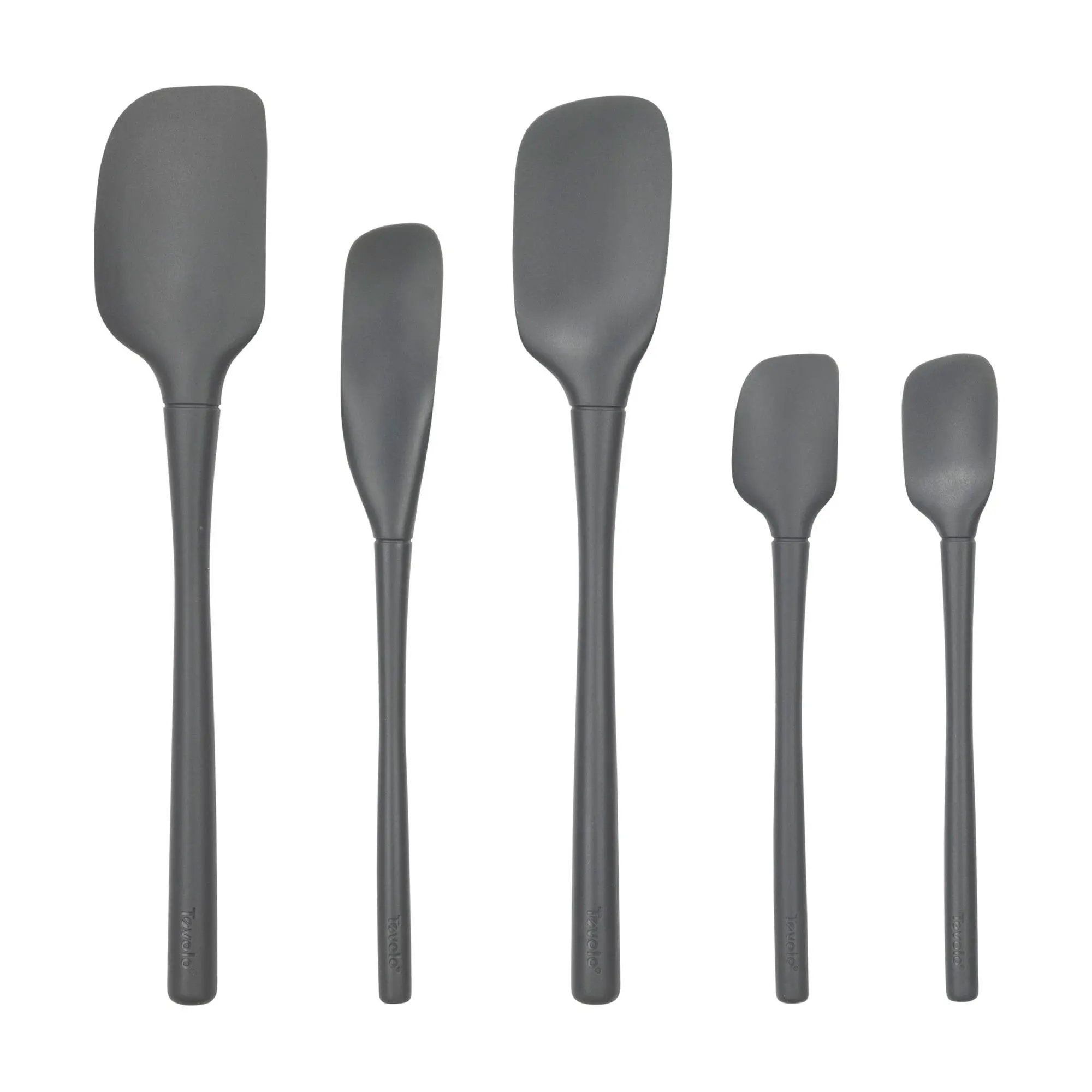 Tovolo Set of 5 Flex-Core Spatula with SiliconeHandles Tovolo Set of 5 Flex-Core Spatula with SiliconeHandles