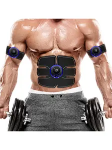 EMS Abdominal Trainer, Multi-Functional Core Workout Device for Abs Arms Legs, Muscle Stimulator, Perfect for Home Fitness and Relaxation