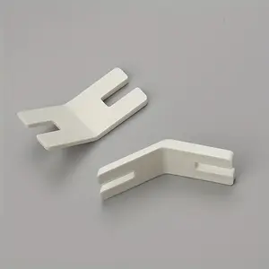 2pcs Adjustable Presser Feet for Button Sewing - Beige Universal Snap-on - Home Sewing Machine Attachment for DIY Craft Tailoring Sewing Supplies Crafts