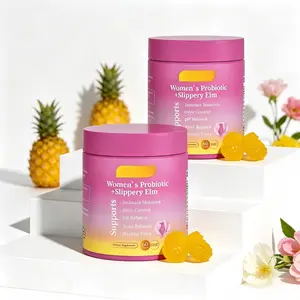 [Save Cash!] Her Juicy Feminine Balance Gummies 60 Count Hawaiian Pineapple Flavor, Women’s All-in-One Vitamin Supplement with Slippery Elm, Prebiotics & Probiotic Blend, Supports Intimate pH Balance, Relieves Dryness & Boosts Gut Health