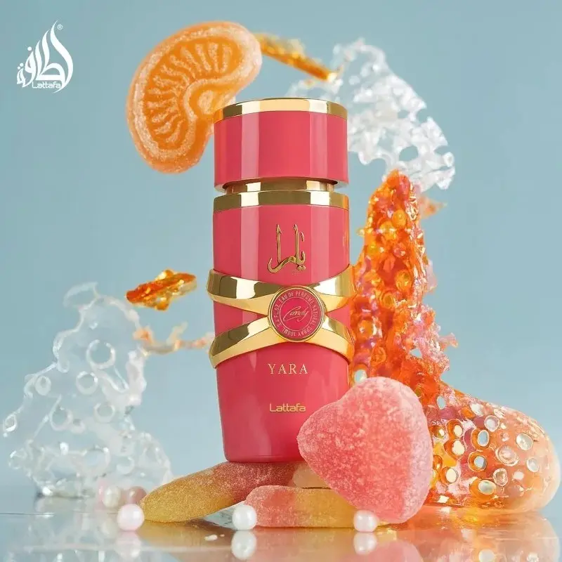 Lattafa Yara - Vanilla, Gourmand, Fruity, Floral - Eau de Parfum Long-Lasting Fragrance for Women, 3.40 Ounce / 100 ml