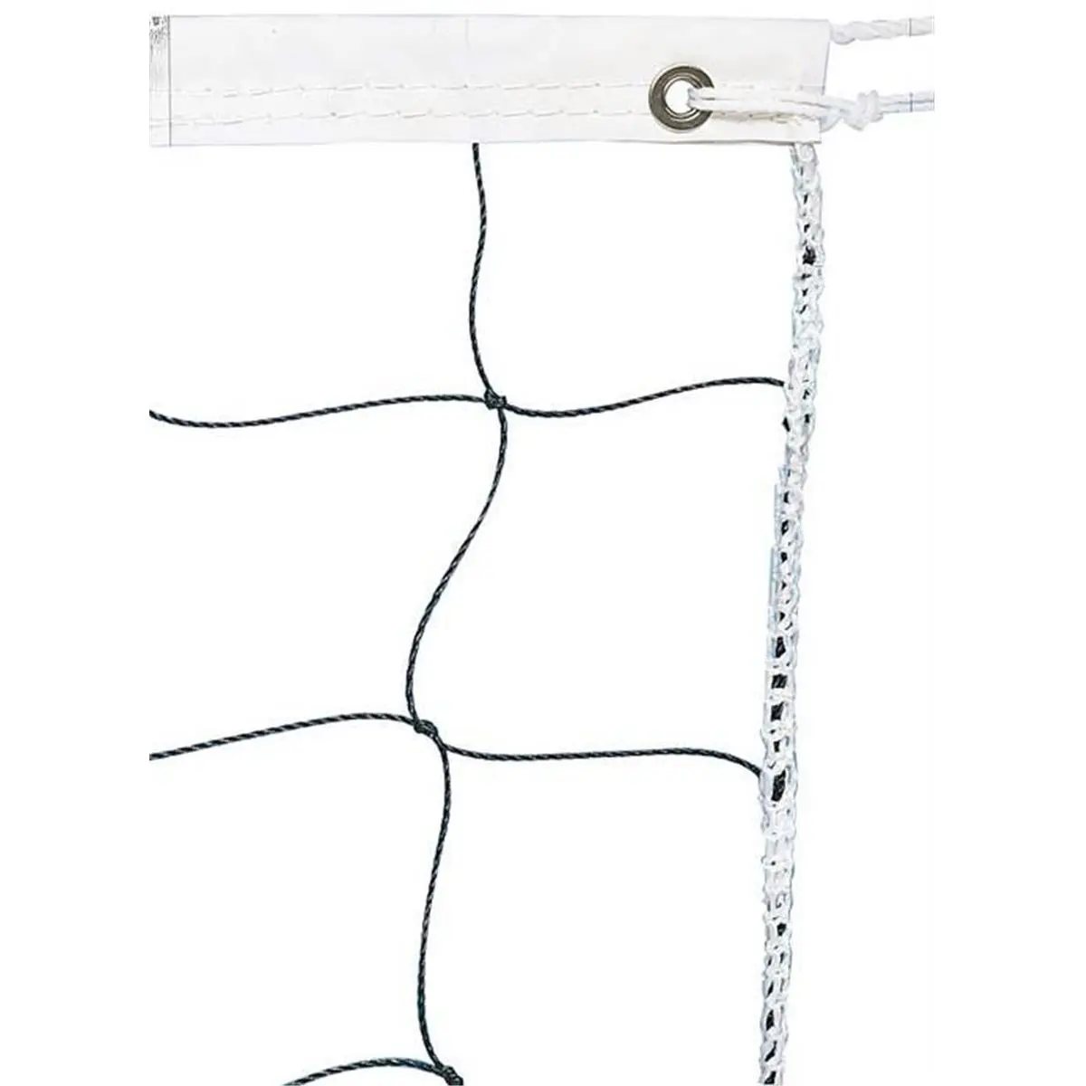 212 MAIN Volleyball Net, 30' x 3' Durable Polyethylene with 2mm Thickness and Square Mesh Design, Unisex for Recreational Leagues & Gym Classes, Nets, 2 Mm Thickness, Shape Retention