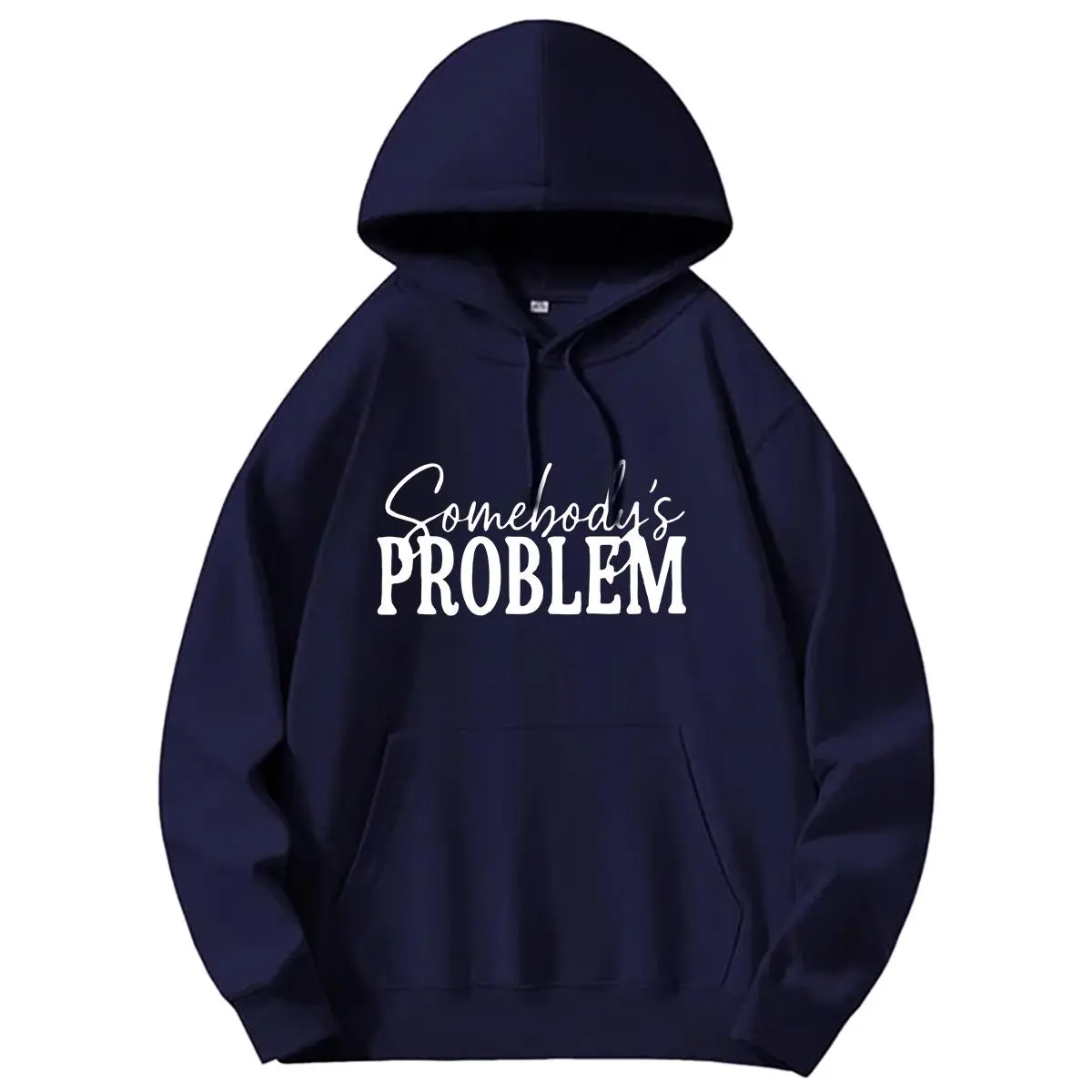 Women's Comfy Loose Oversized Graphic Hoodie - Ribbed Casual Long-Sleeve Cotton Blend Pullover with Kangaroo Pocket, Bohemian Simple Medium-Length Top for Everyday Jeans-Matching Outfits