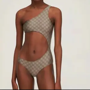 GUC one piece one shoulder swimsuit