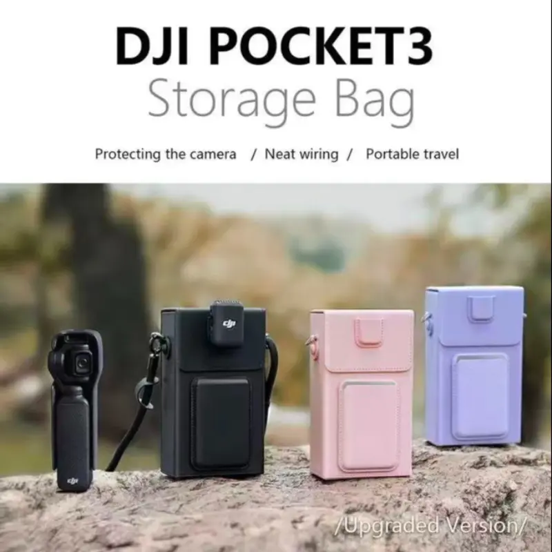 Dji Pocket3 Upgraded Version All-In-One Storage Bag, Camera, Magnetic Closure, Waterproof, Portable, Organize Cables & Accessories, Photography Camera Accessories