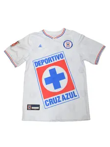 MadStrange Cruz Azul 1997 White Away Soccer Jersey