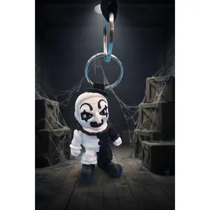 3D printed art the clown keychain
