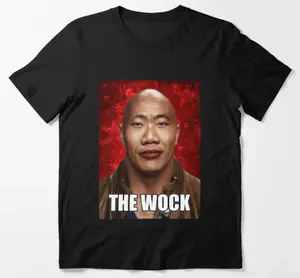 The Wock Meme Dwayne the Wok Johnson John Xina chinese social credit Bing Chilling Essential T-Shirt