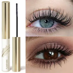 1/3pcs Ultra-Fine Four-Dimensional Velvet Fiber Mascara, Ultra-Thin Brush Head, Long-Lasting Smudgeproof Waterproof Eyelashes Makeup