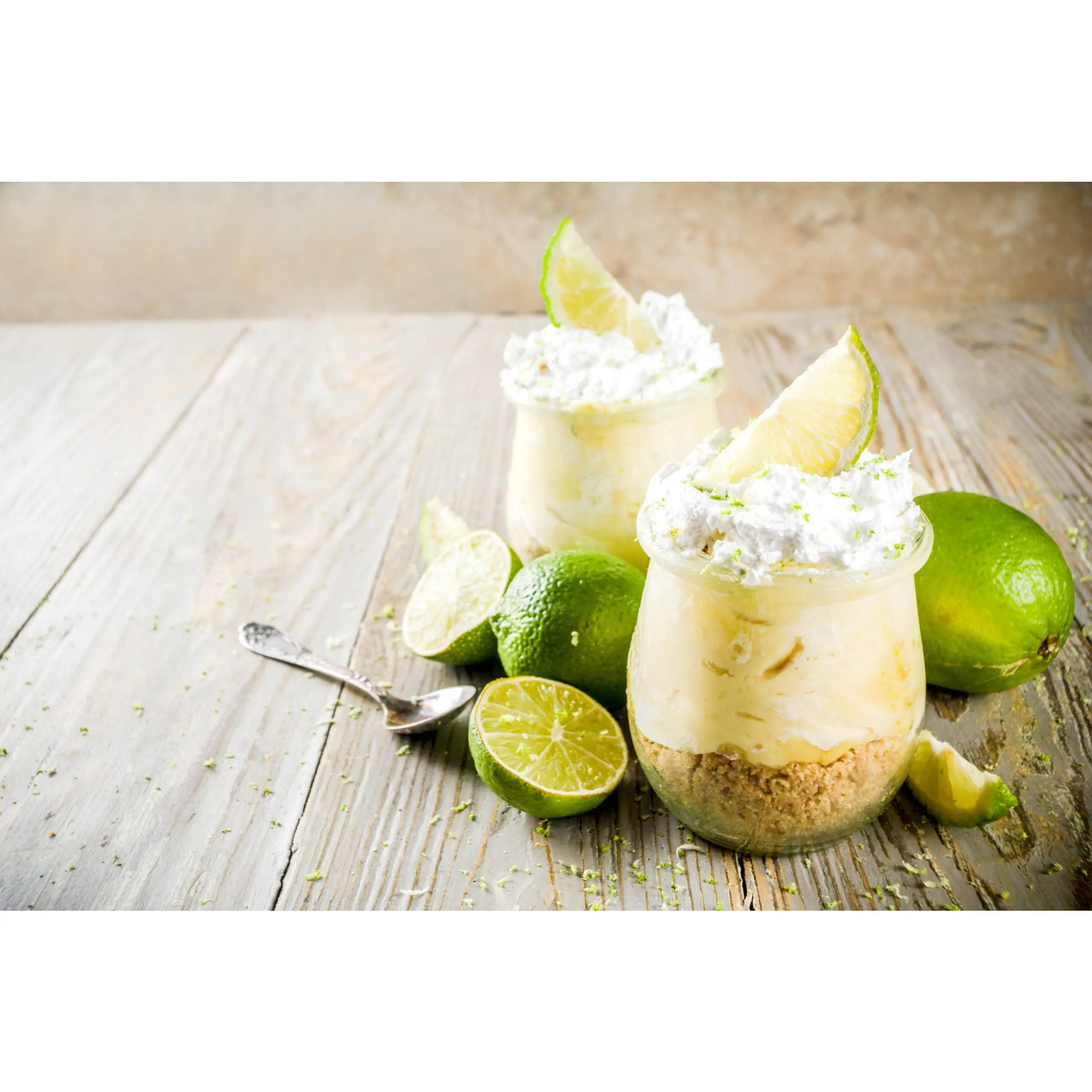 Key Lime "No-Bake" Cheesecake