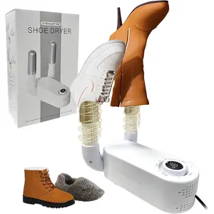 Shoe Dryer Glove Dryer, Dry Wet Shoes with 360°Heat Blower, Intelligent Shoes Dryer with Four Timer, Suitable for Sneaker, Glove, Boots, Ski Boot, Helmet, Folding and hanging Design