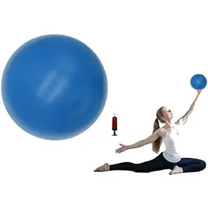 Small Exercise Ball for Between Knees, 6 inch Pilates Ball with Pump, Mini Yoga Core Ball Physical Therapy