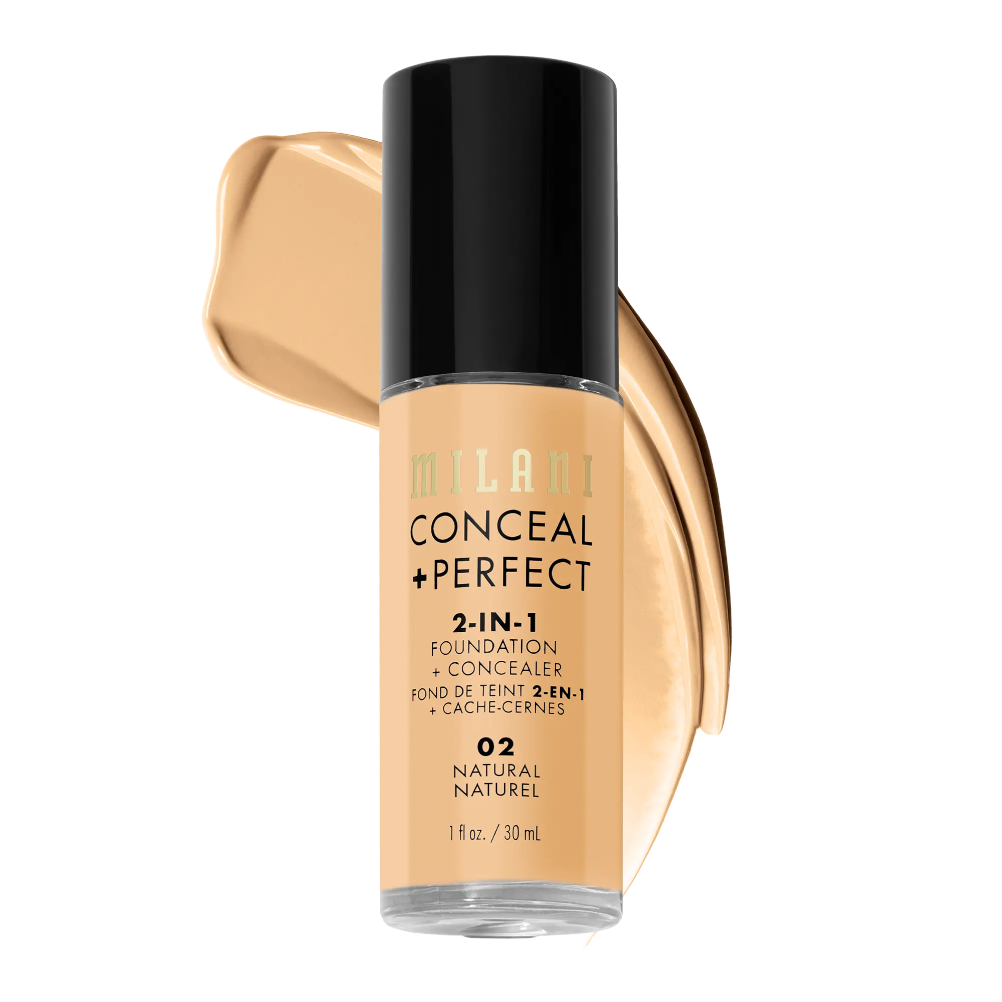 Milani Cosmetics Conceal + Perfect 2-In-1 Foundation and Concealer Medium to Full Coverage Milani Cosmetics Conceal + Perfect 2-In-1 Foundation and Concealer Medium to Full Coverage