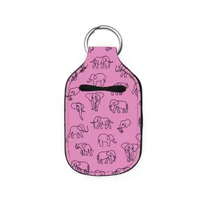 abbyrose Pink Elephant Hand Sanitizer Holder