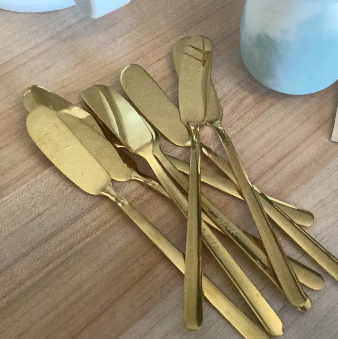 Gold Cheese Spreader