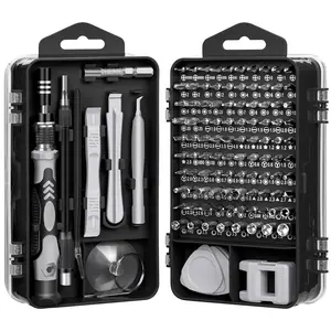115PCS/Set Multifunctional Screwdriver Set, Replaceable Screwdriver Bits, Portable Repair Tool Kit for Mobile Phone, Computer, iphone Watch, Wide Application Electronics Repair Tool Kit