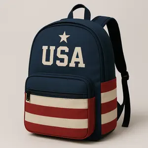 USA Patriotic Backpack – Classic Star & Stripes Design