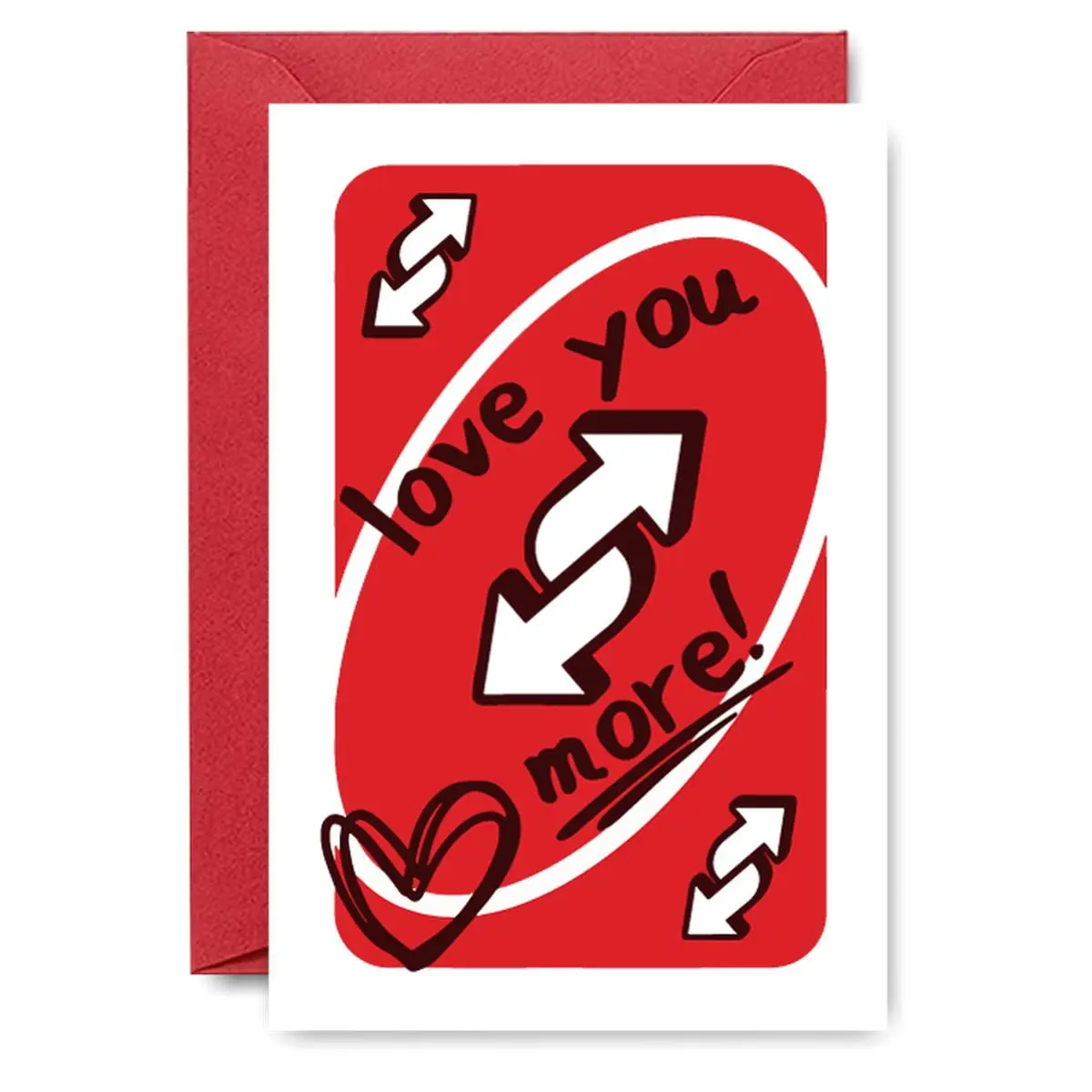 Love-Themed Greeting Card with Envelope, Positive Message Card, Inspirational Greeting Cards, 1/3/5 Romantic Anniversary Greeting Cards for Couples, Birthday Gift, Thank You Cards with Envelopes