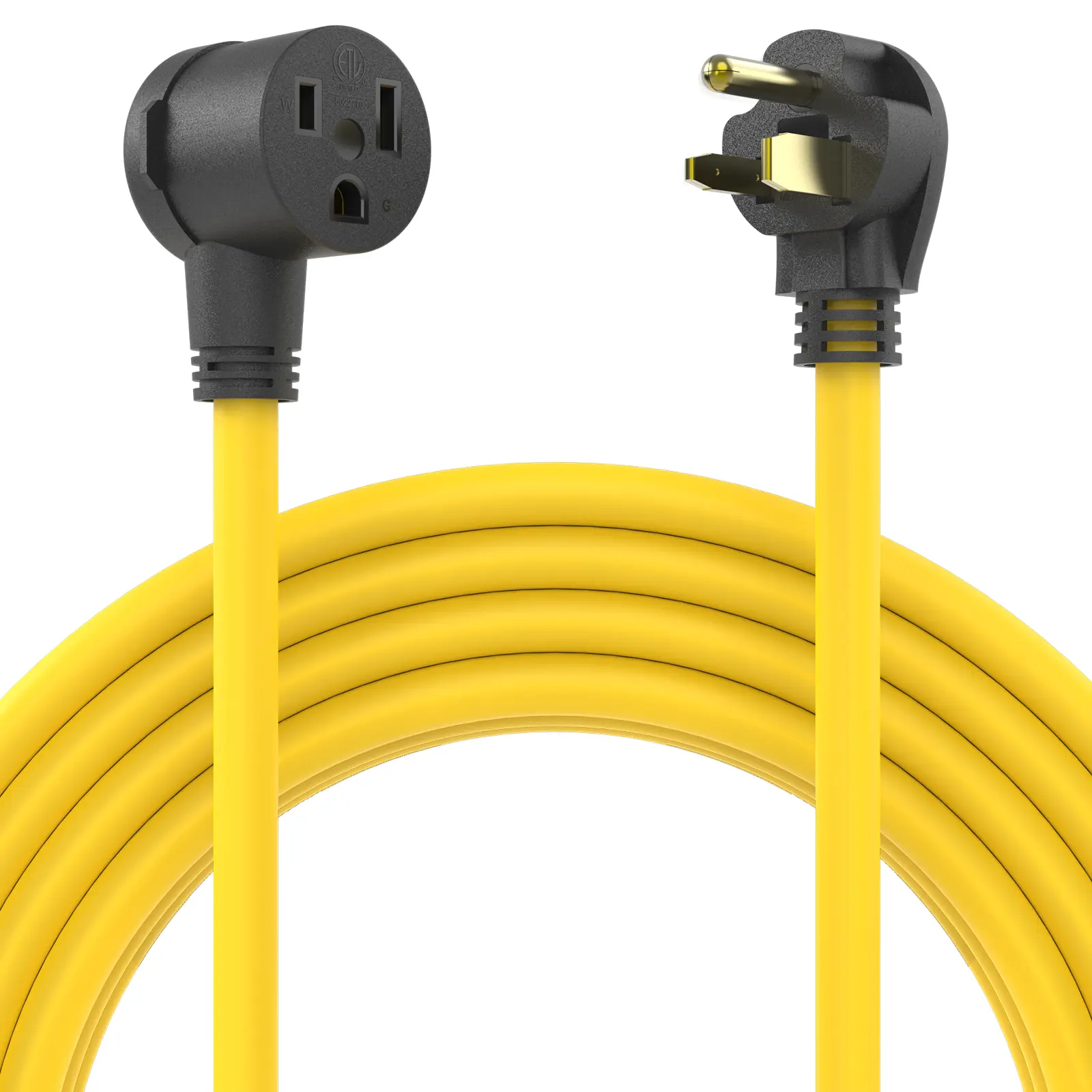 TOOLIOM 10AWG Welder Extension Cord, 6-50P to 6-50R Heavy Duty Welding Power Cord, ETL Listed for Welding & Plasma Cutting Machines