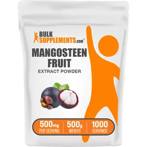 BulkSupplements - Mangosteen Fruit Extract Powder - Healthy Skin - Immune - 100g-1kg - 500mg per Serving