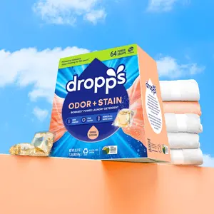 Odor & Stain Laundry Detergent Pods, Orange Blossom