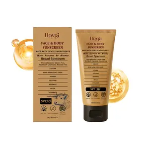 Hoygi Lightweight Protective Cream UV Protection Body Skin Moisturizing Isolation Summer Outdoor Protective Cream