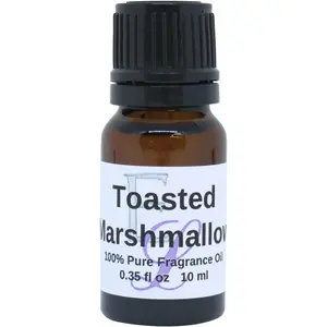 Toasted Marshmallow Fragrance Oil, 10 ml Premium, Long Lasting Diffuser Oils, Aromatherapy