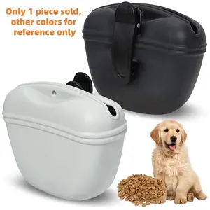 Silicone Pet Training Bag, Dog Snack Pack, Outdoor Training Waist Bag, Portable Dog Food Pouch, Pets Dogs Accessory
