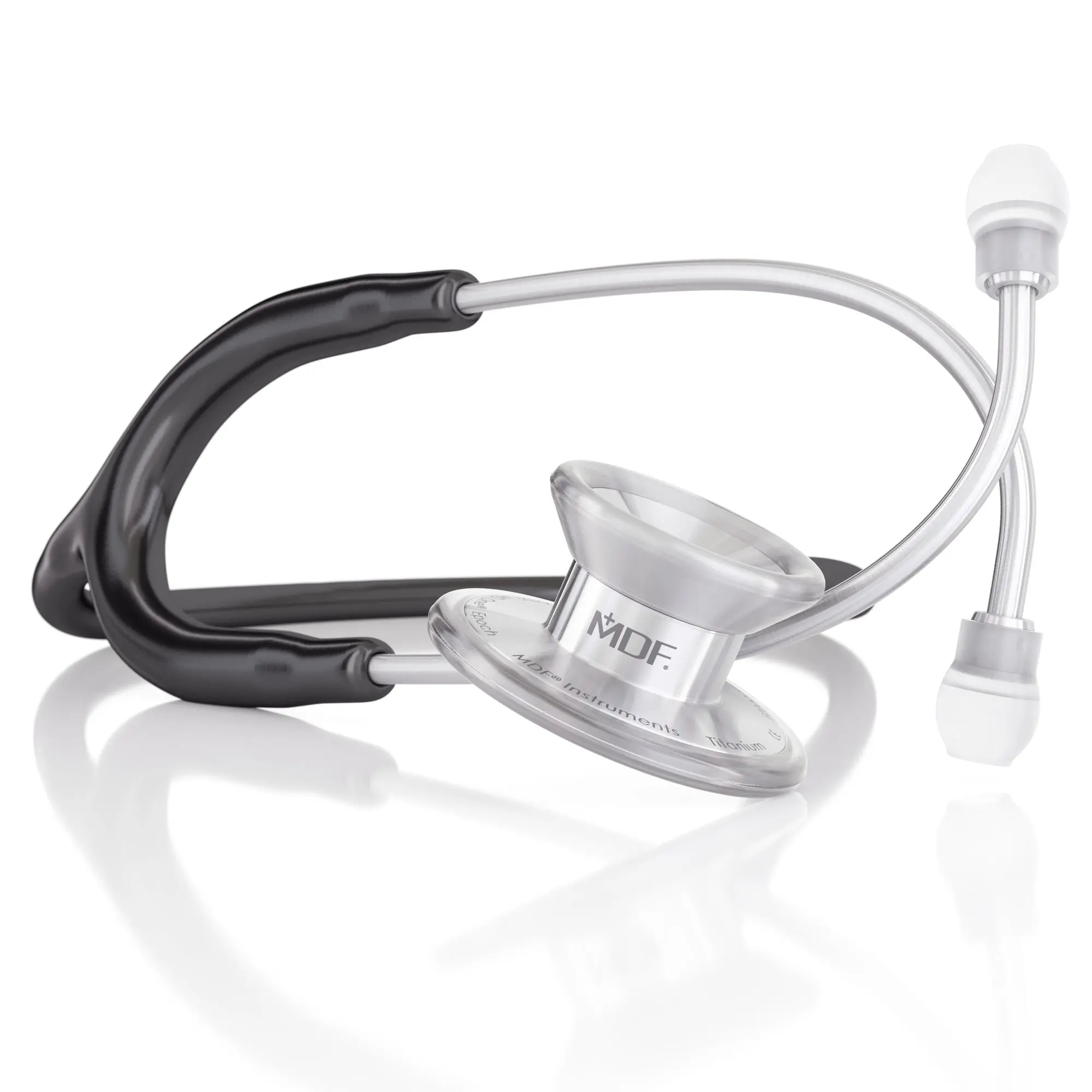 MD One® Epoch® Titanium Adult Stethoscope - Black