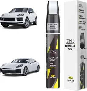 Carrara White Metallic(SR/Y) for Porsche Touch Up Paint, Car Scratch Remover for Nicks and Chips Repair, In Quick & Easy Fix Car Scratch Repair Kit with Exact ColorMatched