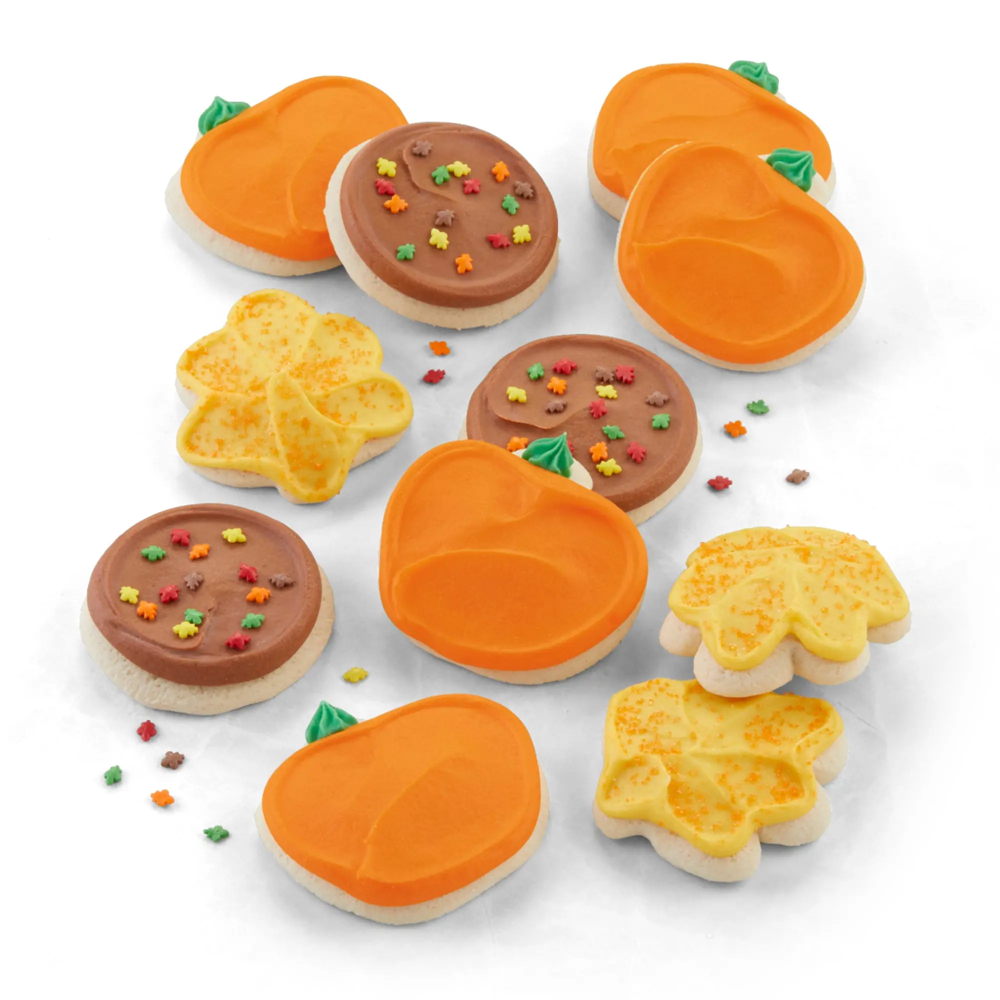 Cheryl's Cookies® Buttercream-Frosted Fall Sugar Cookies, Individually Wrapped, 12 Count