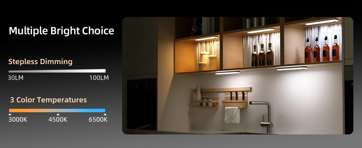EZVALO Under Cabinet Lights with Charging Station, 2000mAh Rechargeable Motion Sensor Light Indoor, 3 Color Temps, Remote Control, Timer, Dimmable Wireless Closet Lighting for Kitchen, Wardrobe, Pantry, No Drilling, Mother's Day Gift Renter-Friendly tikto EZVALO Under Cabinet Lights with Charging Station, 2000mAh Rechargeable Motion Sensor Light Indoor, 3 Color Temps, Remote Control, Timer, Dimmable Wireless Closet Lighting for Kitchen, Wardrobe, Pantry, No Drilling, Mother's Day Gift Renter-Friendly tikto
