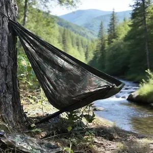 Low Down Hunting Seat,  Camping Chair Hunting Hammock , Portable Folding Tree Seat for hunting and Outdoors equipment