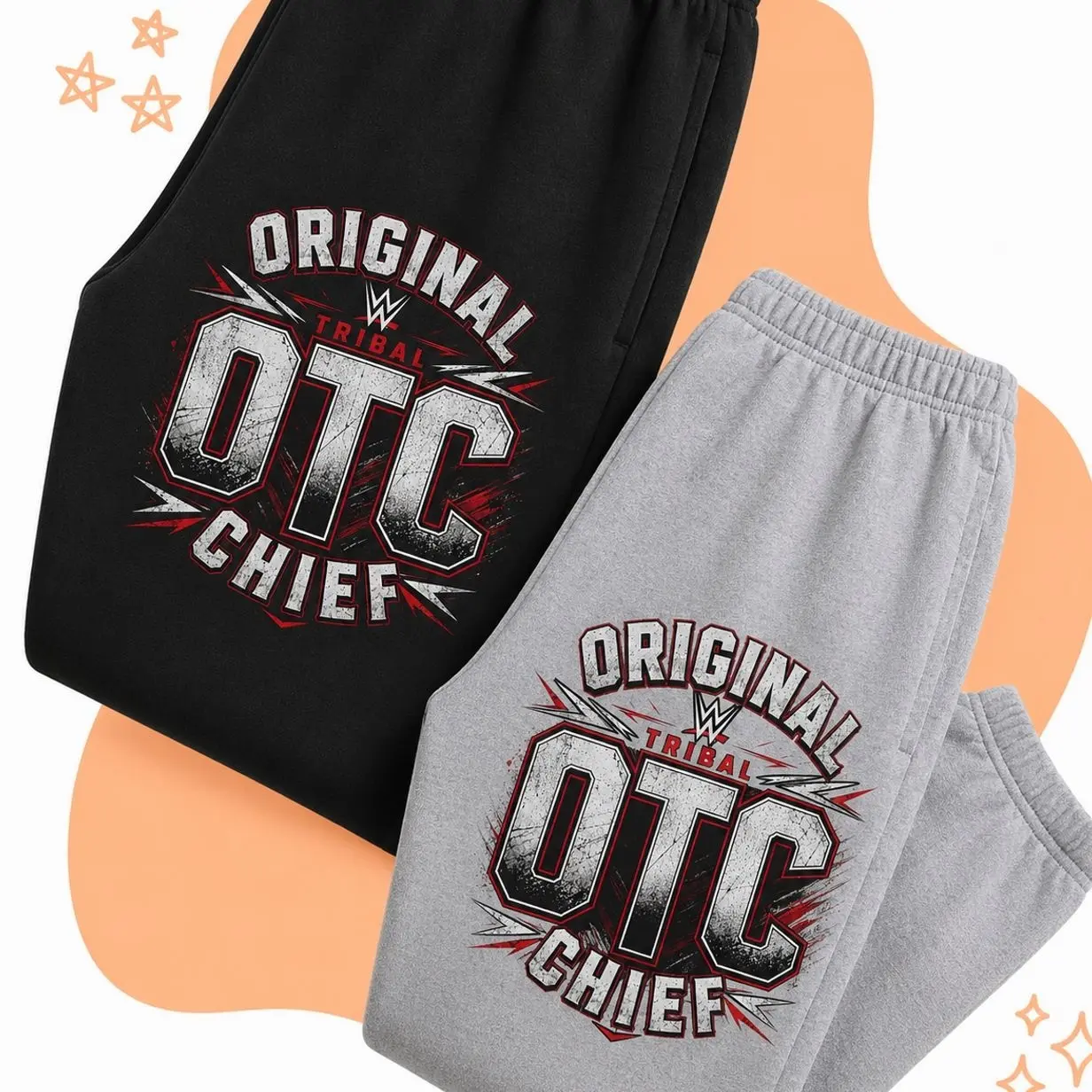 WWE Roman Reigns OTC Sweatpants - Unisex Tribal Chief Design for Men & Women - Comfortable & Stylish Casual Wear - Perfect Gift for Fans, Gift For Him. Gift For Her, Trending 2026 Z