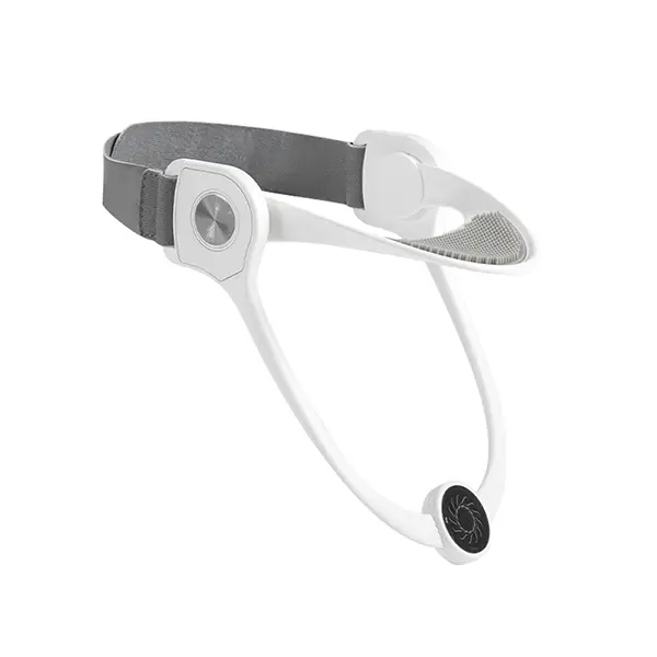 POSTURE AURA Adjustable Height Posture Trainer Neck Support Brace - Lightweight, Breathable, Skin-Friendly, Portable Travel-Size, Ergonomic Chin Support for Desk Workers - Relieves Neck Pressure, Enhances Spinal Alignment