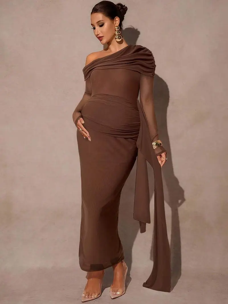 feather maternity dress - TikTok Shop